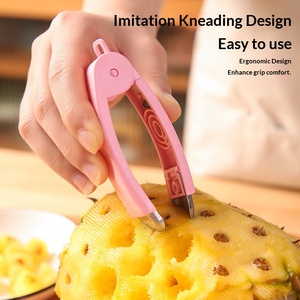 Outils multifonctionnels manuels en acier inoxydable pour fruits et légumes avec dénoyauteur, coupe-pommes et dénoyauteur de fruits - Product Image 2
