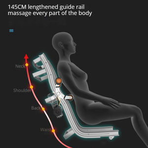 Silla de masaje reclinable sl track china, asiento de lujo, 2d, 3d, <span class=keywords><strong>2022</strong></span>, cero gravedad, para spa, eléctrico, cuero - Product Image 5