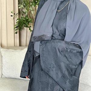 Abaya Vanfound 120039 Medio Oriente Dubai Turchia in Poliestere Manica Lunga a Pipistrello Collo per Tutte le Stagioni Personalizzabile Materiale Logo Casual - Product Image 2