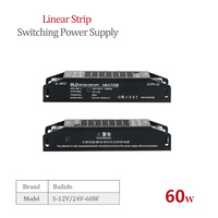 Alimentation commutateur noir pour lindustrie bande lumineuse entraînement  tension constante gradation boîtier d'alimentation