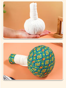 ワームウッドホットコンプレッスボール中国医学ホットコンプレッスマッサージバッグタイマッサージボール - Product Image 5