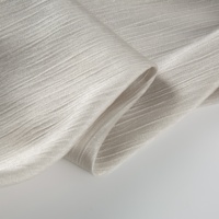 Tissu en mousseline de polyester 100 % tissé à côtes losangées, teint en fil, pour hijab et abaya, réversible, respirant, toucher doux