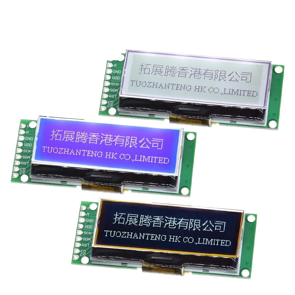 LCD19264 192*64 <span class=keywords><strong>192X64</strong></span> ग्राफिक मैट्रिक्स एलसीडी मॉड्यूल डिस्प्ले स्क्रीन 3.3-5V एलसीएम निर्माण में UC1609C नियंत्रक के साथ एलईडी Backlight