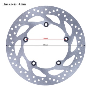 Plaque de disque de frein avant 280mm <span class=keywords><strong>prix</strong></span> usine pour Yamaha FAZER <span class=keywords><strong>250</strong></span> FZN250 FZ15 FZ25 <span class=keywords><strong>YZF</strong></span>-R15 R15 disque de frein de moto - Product Image 3