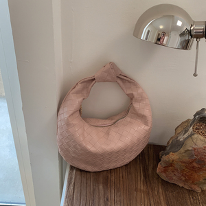 Borsa a Tracolla da Donna Fatta a Mano, Stile Hobo, con Cerniera e Fodera in PU, Modello Concord - Product Image 3