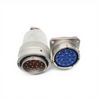 Conector Eléctrico Circular de la Serie Y50EX, Enchufe Impermeable de 16 Pines Y50EX-2016TK2 Y50EX-2016ZJ10