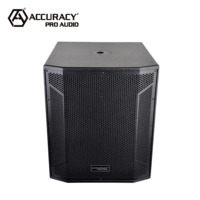 Précision Pro Audio WI18AT-1000W 18 pouces professionnel scène spectacle Dj aligne Subwoofer en bois haut-parleur boîte 18