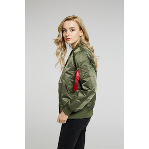 Wholesale Custom logo 2023 New 9 Colors Dancing Nylon Windbreaker Work Wear <strong>Jacket</strong> <strong>pink</strong> Bomber <strong>Jacket</strong> <strong>for</strong> <strong>Womens</strong> - Product Image 2