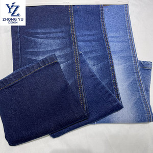 Presa di fabbrica traspirante Jeans in saia tessuto Denim-cotone Spandex poliestere Rayon <span class=keywords><strong>indaco</strong></span> tessuto elasticizzato per ragazzi e ragazze - Product Image 5