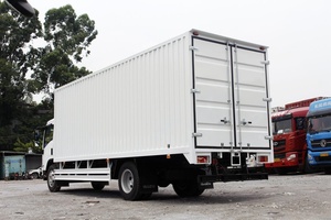 Qingling Isuzu 700P 4X2 189HP 6.008เมตรรั้วแถวเดียวรถบรรทุกสินค้าใหม่พร้อมกล่องประเภทร่างกายพวงมาลัยซ้าย - Product Image 4