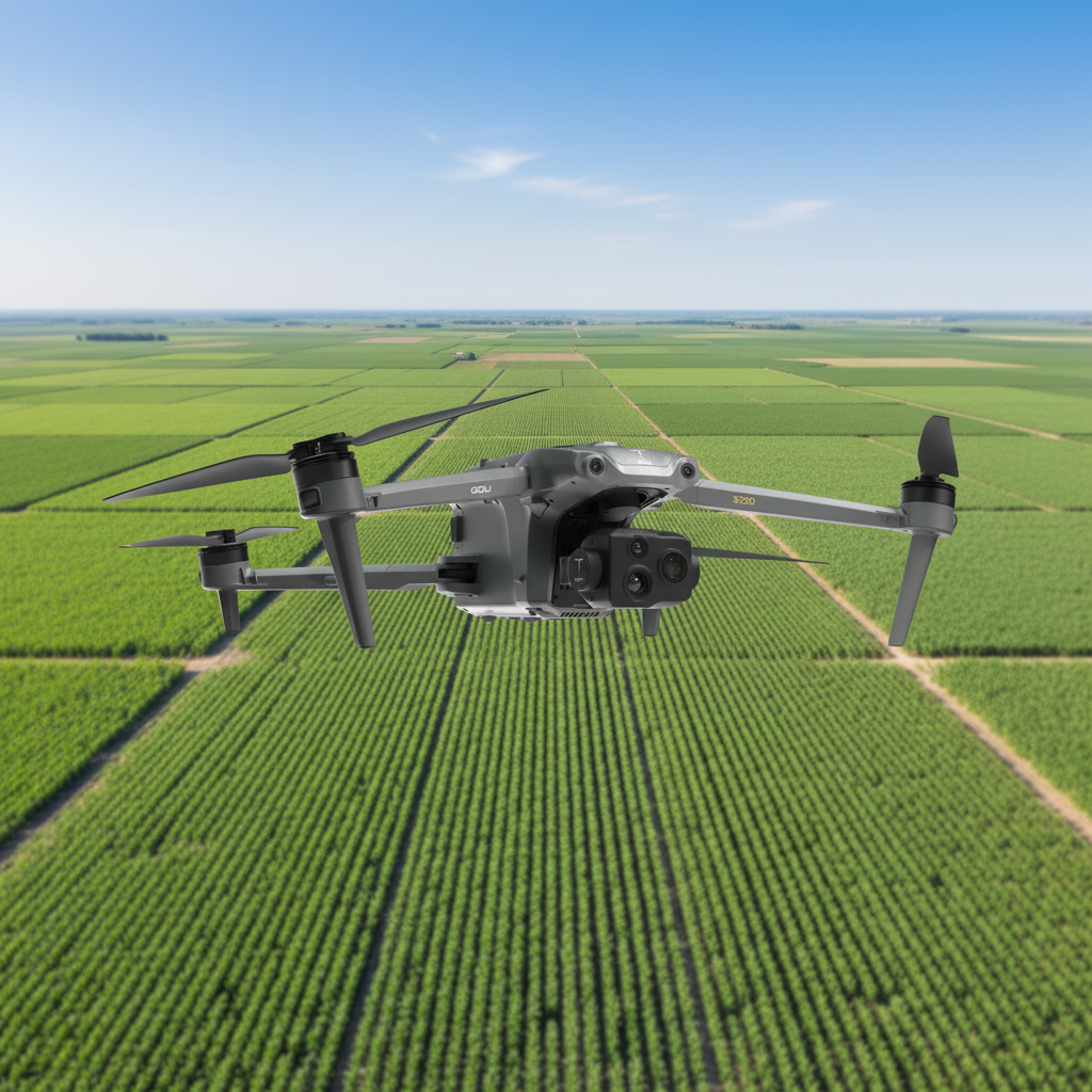 S220 8K Commercial UAV 10X Optical Zoom 45min Flight RTK Omnidirectional Avoidance For Industry