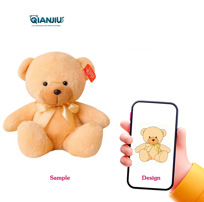 Custom Anime Cartoon Bear Plushie Toys