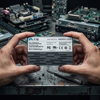 SSD-3.84T-SATA-NS6500/6600G2 (Reacondicionado) SSD Externo NVMe de 2.5 Pulgadas para Servidor, Interfaz PCIe Gen4 X4, Velocidad de Lectura de 7400 MB/s