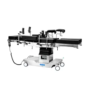 YA-12E Electric Surgical Operating Table on Wheels Suit for C-Arm and X-ray