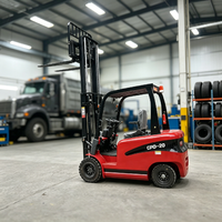 Chariot élévateur à contrepoids électrique de 2 tonnes FH-CPD20 avec dispositif de sécurité de conduite et feux d'avertissement sur trois côtés
