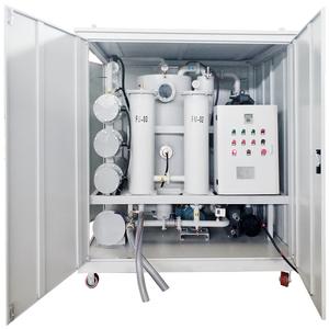 진공 사용 윤활유 오일 정화 폐기물 자동차 오일 필터 재활용 정수기 기계 - Product Image 1