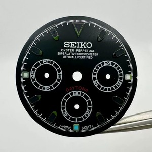 Accessoires de montre de luxe en métal avec cadran chronographe à quartz six aiguilles 29,5 mm pour mouvement VK63 - Product Image 4