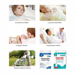 असंयम के लिए फैक्ट्री सप्लाई होम हॉस्पिटल नर्सिंग अतिरिक्त बड़े डिस्पोजेबल बेड पैड 80x150 डिस्पोजेबल मूत्र पैड बेड लाइनर - Product Image 5