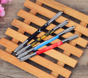 Maquillage Permanent 3D Sourcil Tatouage Manuel Stylo En Acier Inoxydable Maquillage Microblading Stylo <span class=keywords><strong>Microblanding</strong></span> Stylo Pluma Tatouage - Product Image 2