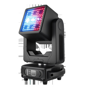 Jiechuang 4x60W Double-Sided Beam <b>Strobe</b> Moving Head <b>Light</b> Full Color Stage Lighting For Bars Stage Events - Product Image 5