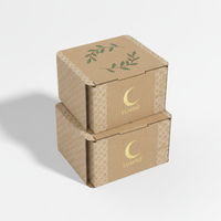 Boîte à rabat pour cosmétiques personnalisée Impression logo Emballage à ergots Boîte cadeau en carton blanc