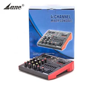 Mixer de áudio multifuncional Cms 1000 Mixer de áudio de 24 canais Consola de mixagem Mixer de áudio profissional