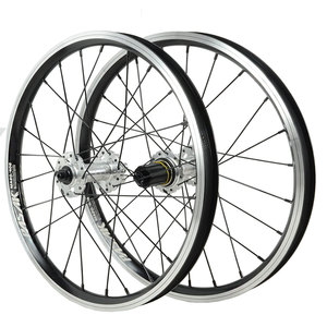 Roues de vélo en alliage BOBY 6061-T6 de 20 pouces, 406 20*1-3/8, frein à disque à 6 goujons, 6 griffes, 4 roulements, frein en V, avant/arrière - Product Image 6