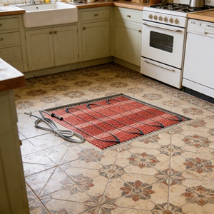 Tapis chauffants au design moderne connectés à un <span class=keywords><strong>thermostat</strong></span> intelligent contrôlable à distance - Product Image 5
