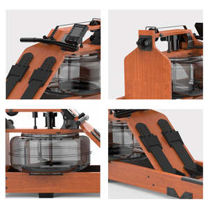 <span class=keywords><strong>Rameur</strong></span> aérobie de gymnastique commerciale traînée d'<span class=keywords><strong>eau</strong></span> à la maison rameurs en <span class=keywords><strong>bois</strong></span> pliables équipement de Fitness aérobie - Product Image 5