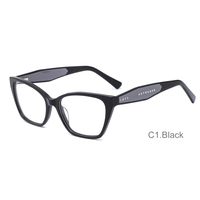 Lunettes optiques œil-de-chat en acétate à monture complète, avec décoration diamant, modèle MQ6681A 2026, pour femmes, en stock