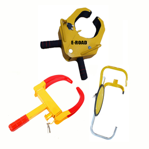 E-ROAD Abrazadera <span class=keywords><strong>de</strong></span> Seguridad <span class=keywords><strong>Antirrobo</strong></span> para Ruedas <span class=keywords><strong>de</strong></span> Automóviles y Motocicletas - Product Image 3