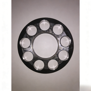 لوحة منافذ ذات تسعة فتحات 708-2G-13341 لمضخة هيدروليكية PC360-8MO، واجهة كتلة أسطوانة الحفار 30-36 طن، مقاومة للتآكل، قطعة أصلية - Product Image 3