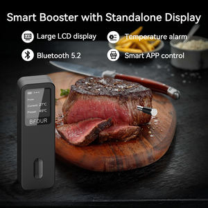 Thermomètre à viande intelligent sans fil à distance de 500 pieds avec sonde précise pour la cuisson des aliments pour la cuisine BBQ Grill Four Smoker Rotisserie - Product Image 2
