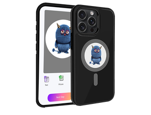 Casing ponsel E6 e-ink bertulisan, casing ponsel isi daya Cepat nirkabel, casing <span class=keywords><strong>iPhone</strong></span> kompatibel penuh dengan <span class=keywords><strong>UI</strong></span> dinamis enam warna dan pengisian daya ponsel untuk <span class=keywords><strong>iPhone</strong></span> Pro - Product Image 6