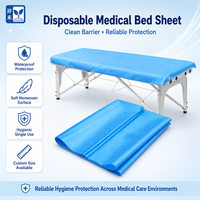 Draps jetables pour table de massage, doux, non tissés, housses de lit jetables, pour esthéticiennes, spas, salons, fourniture en gros, OEM