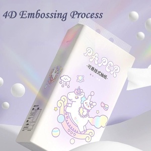 Drywall-Mounted <strong>Magic</strong> <strong>Tissue</strong> Soft Bamboo Facial Cleansing Papers Cheap 2ply 3ply 4ply for Home and Travel - Product Image 4