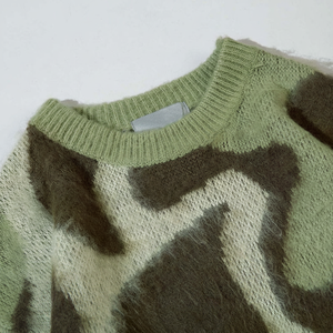 Vêtements d'extérieur pour adultes, pulls en mohair pour hommes, manches longues, pulls en mohair pour hommes, tissu respirant pour hommes - Product Image 1