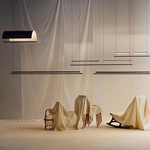 ポストモダンアートレストラン、バーカウンターシャンデリア、新しい中華風書斎、ミニマリストオフィス、ティールーム、デザイナー、ロングストリップ - Product Image 4