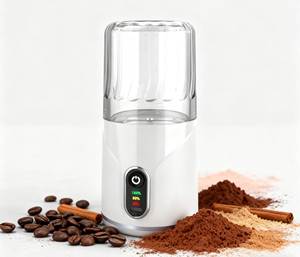 Cadeau pour petite amie : Moulin à café industriel, mixeur portable, alimentation voiture/batterie, bouton unique, moteur, presse-agrumes, mixeur - Product Image 2