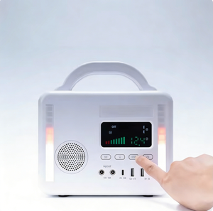 Almacenamiento de Energía Solar Fotovoltaica, Fuente de Energía Portátil de Gran Capacidad, para Emergencias, Uso en Exteriores, 300W, Personalizable - Product Image 4