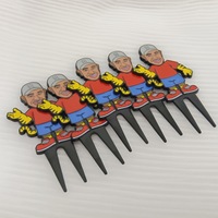 Outil de réparation de divots de golf en alliage de zinc de haute qualité en gros, fourche de golf, accessoires de golf