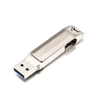 Clé USB 256 Go avec ports USB-A et USB-C, stockage externe portable, clé USB 1 To pour MacBook et téléphones Android