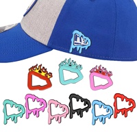 Vente en gros 40mm Nouveau ER Épingles à chapeau Bronze Métal Antique Mexicain Club Broche Épingles Émail Casquette de baseball Épingle Fée Thème Découpé Plaqué