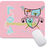 Promotion d'usine : Tapis de souris carré personnalisé pour sororité, design sur mesure, base en caoutchouc antidérapante, tapis de souris pour ordinateur