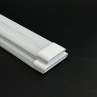 Kit de boîtiers métalliques professionnels pour barres lumineuses linéaires incurvées de 100 mm avec capuchons d'extrémité pour éclairage LED de purification, idéal pour les couvercles de luminaires de salle blanche