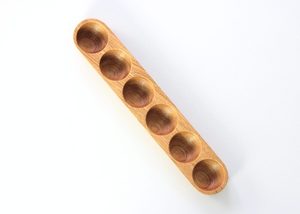 Plateau de rangement pour œufs en bois écologique, 6 compartiments, pour œufs durs, idéal pour les buffets de petit-déjeuner des restaurants, en provenance du Vietnam - Product Image 4