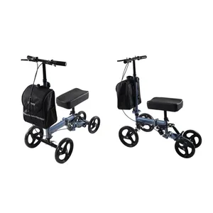 Medical Care Physical Therapy Portable Medical Disabled Scooter Manual Knee Walker