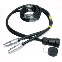 Câble répartiteur Socapex 19 broches double NL8 Speakon, 8 cœurs, pour distribution d'alimentation d'éclairage de scène, longueur personnalisée, audio professionnel XC2035JSH