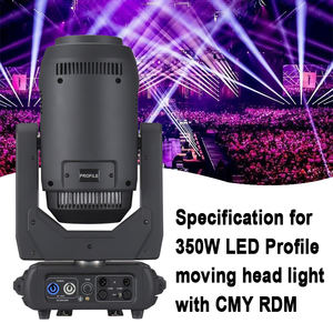 Grace Sharpy 350W Beam Moving Head CMY RDM Spot Wash 3 en 1 Éclairage de scène LED - Product Image 5