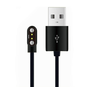 LS05 4mm 2 Pin Smartwatch Dock Charger Adapter 2 Magnetic USB Charging Cable Base avec 5v/1a Output et 5v/2a Input pour <span class=keywords><strong>Haylou</strong></span> - Product Image 2